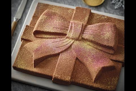 Signature Large Chocolate Present with Glitter
